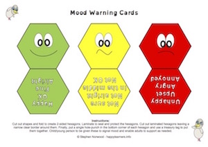 Mood Warning Cards