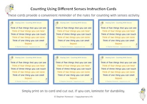 Couting Using Different Senses