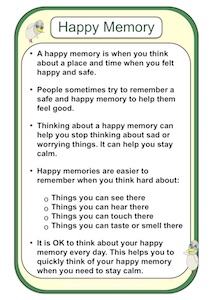 Happy Memory Social Story
