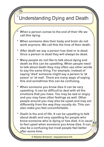 Understanding Dying and Death