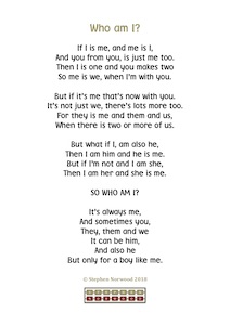 Who Am I Poem